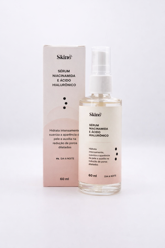 Sérum Hidratação & Firmeza (Niacinamida e Ácido Hialurônico)