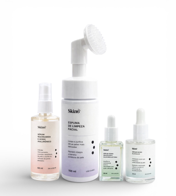Como montar uma rotina de skincare com apenas 4 produtos