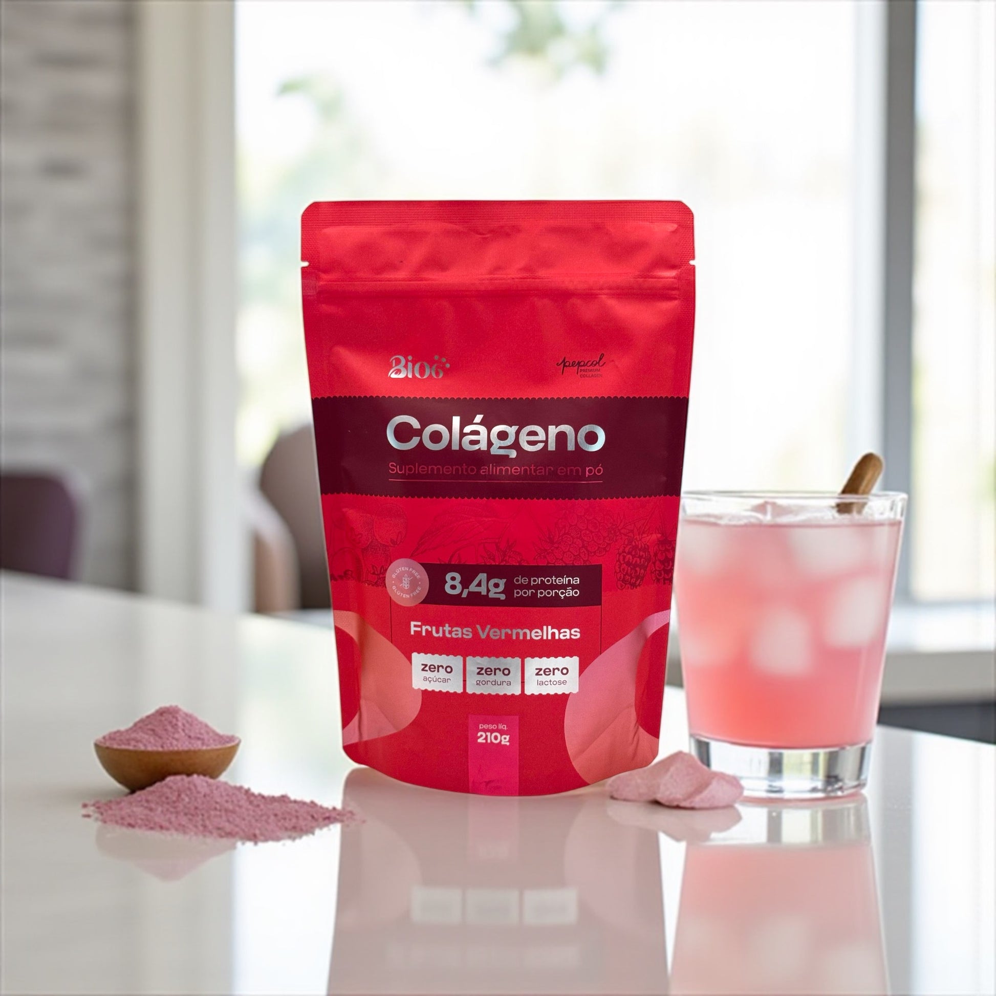 Colágeno Bio6 - Frutas Vermelhas