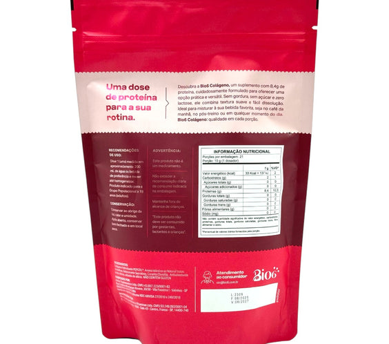 Colágeno Bio6 - Frutas Vermelhas