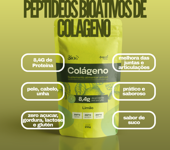 Colágeno Bio6 - Frutas Vermelhas