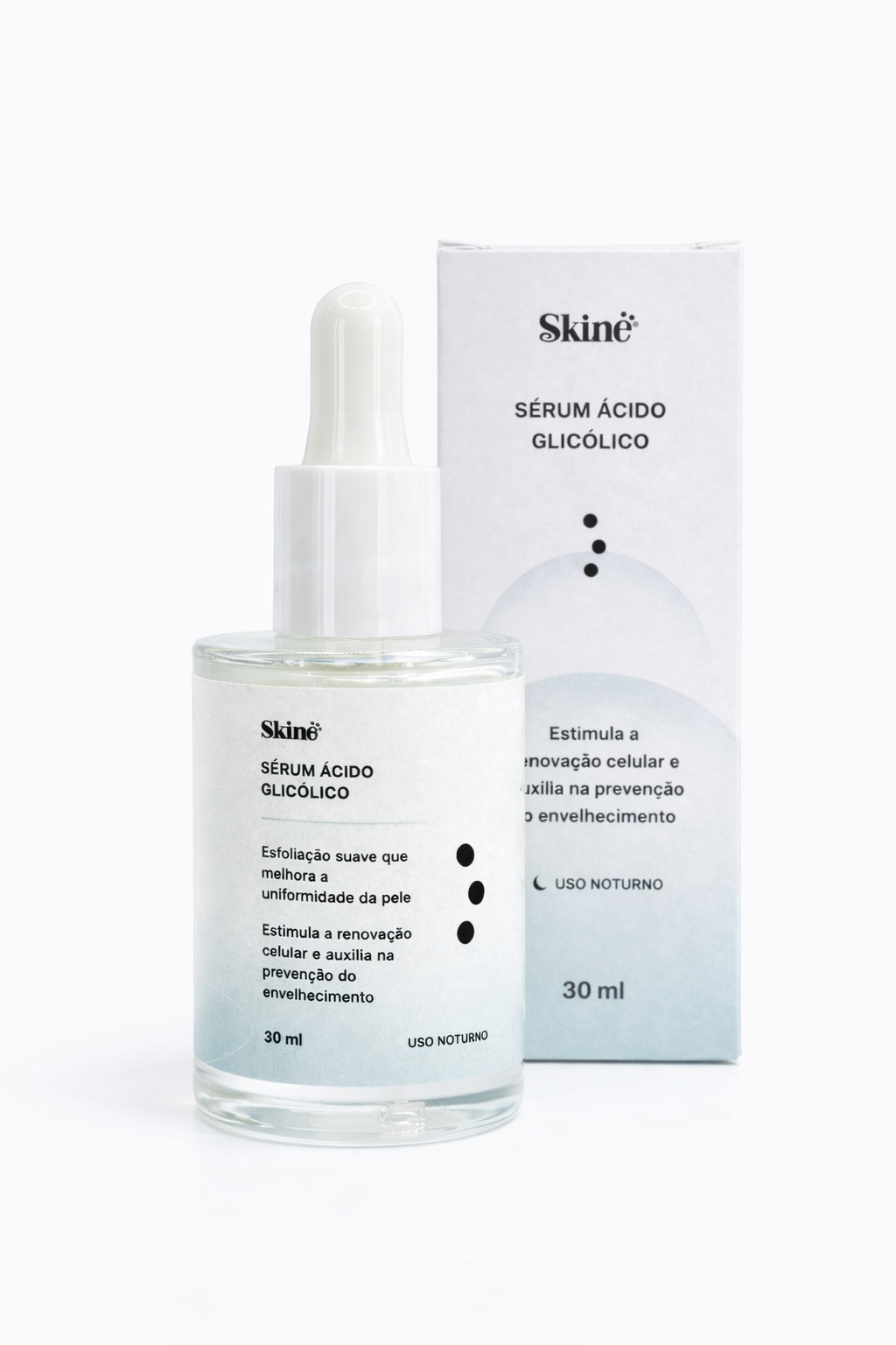 Sérum Renovador (Glicólico + Hialurônico)