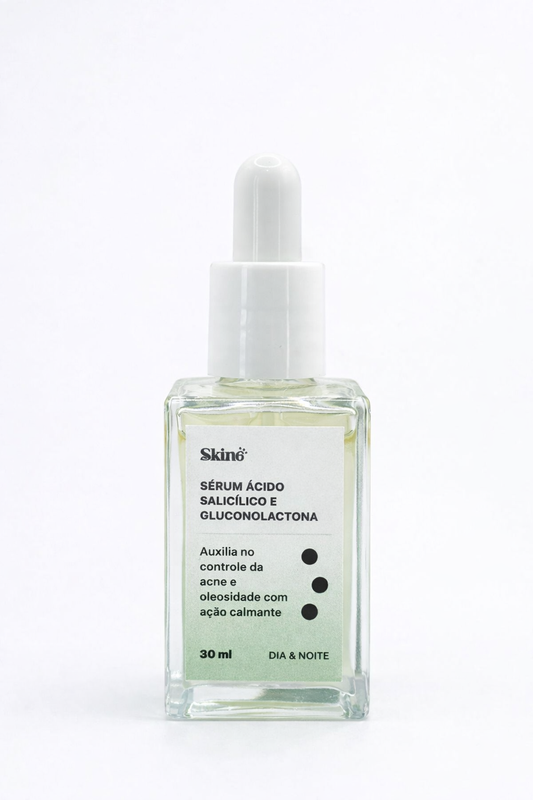 Sérum Antiacne & Oleosidade (Ácido Salicílico + Gluconolactona)