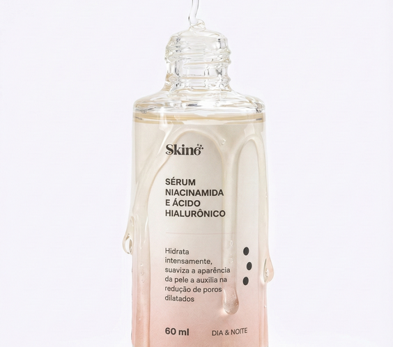 Sérum Hidratação & Firmeza (Niacinamida e Ácido Hialurônico)