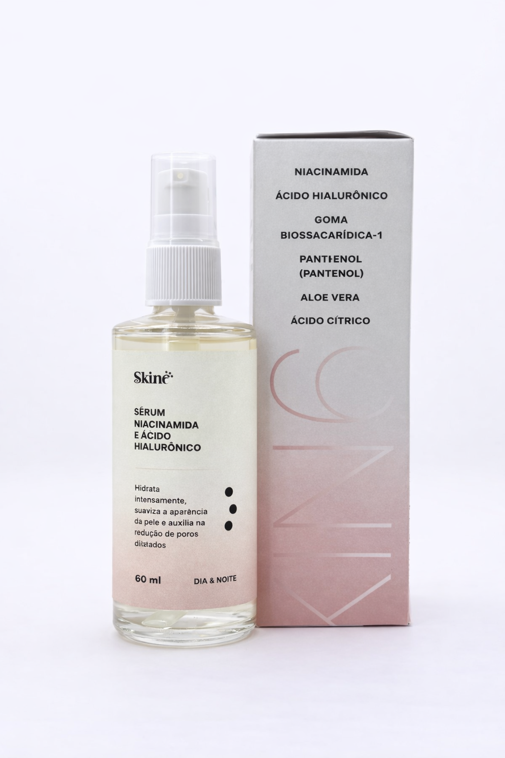 Sérum Hidratação & Firmeza (Niacinamida e Ácido Hialurônico)