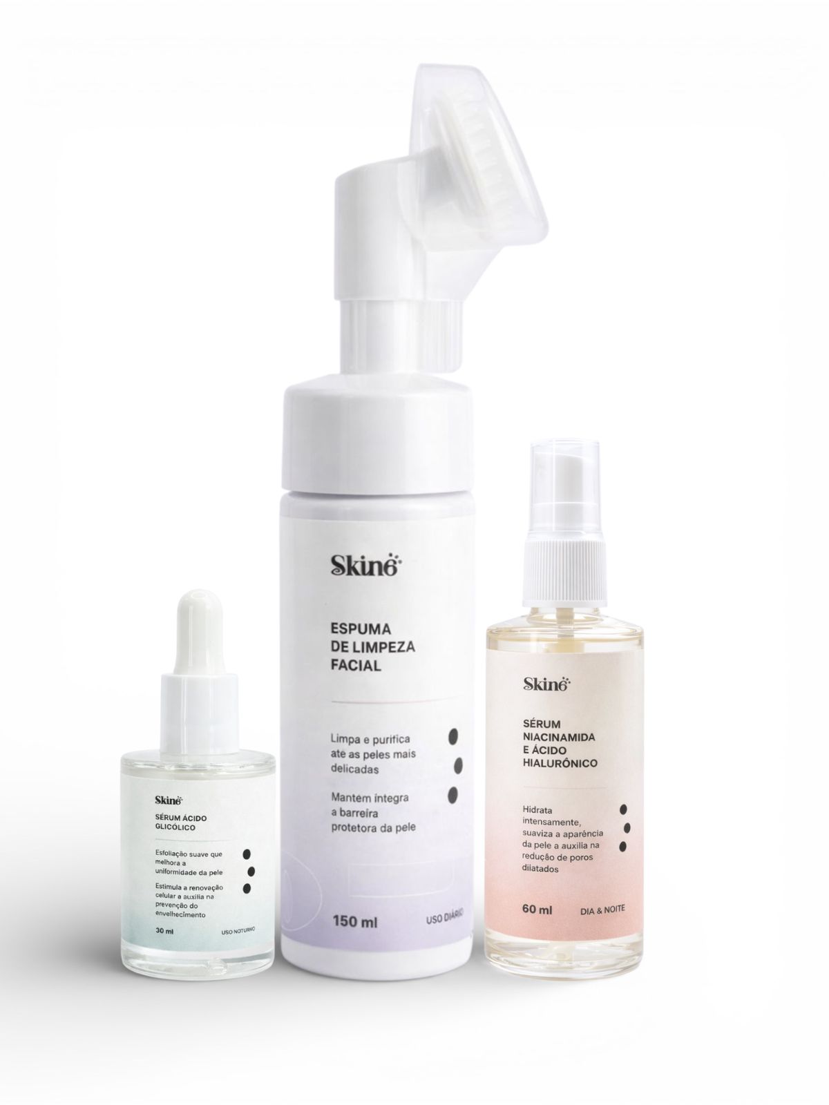 Kit Skincare Rugas e Linhas de Expressão Ácido Glicólico