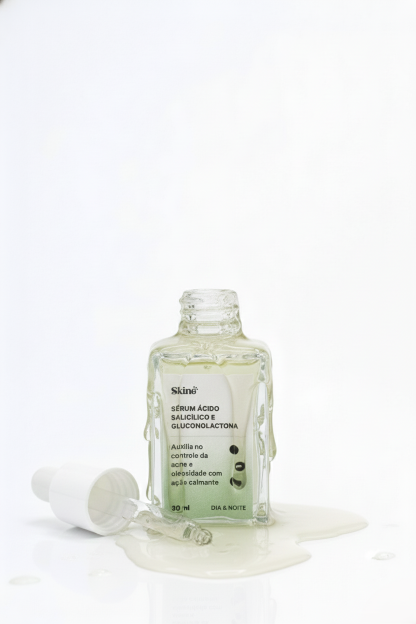 Sérum Antiacne & Oleosidade (Ácido Salicílico + Gluconolactona)