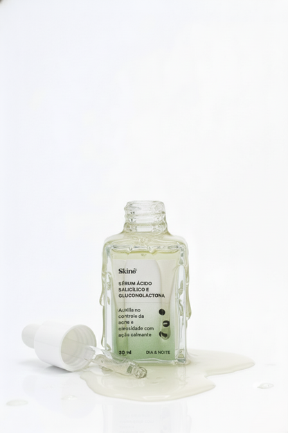 Sérum Antiacne & Oleosidade (Ácido Salicílico + Gluconolactona)
